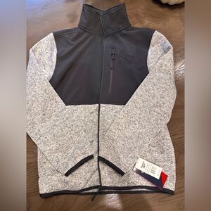 Reebok Boys Gray and Black Jacket